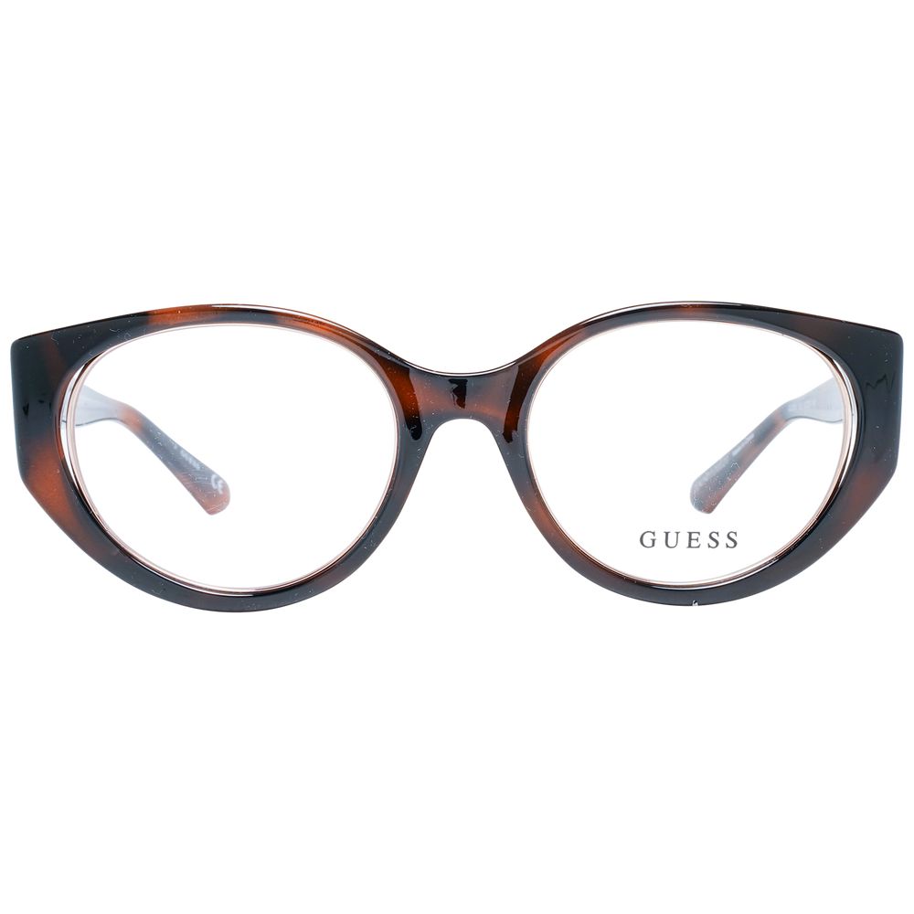 Guess Women’s Optical Glasses – Brown Cat Eye Frame, 52mm