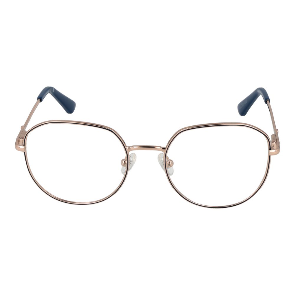 Guess Women’s Optical Glasses – Rose Gold Round Frame, 53mm
