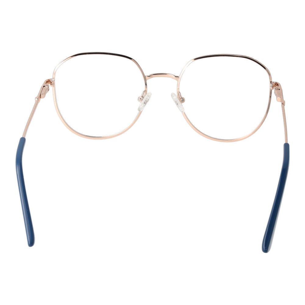 Guess Women’s Optical Glasses – Rose Gold Round Frame, 53mm