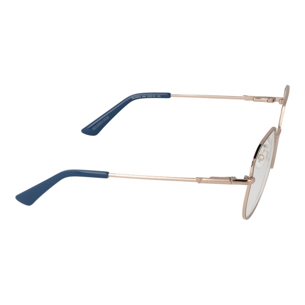 Guess Women’s Optical Glasses – Rose Gold Round Frame, 53mm