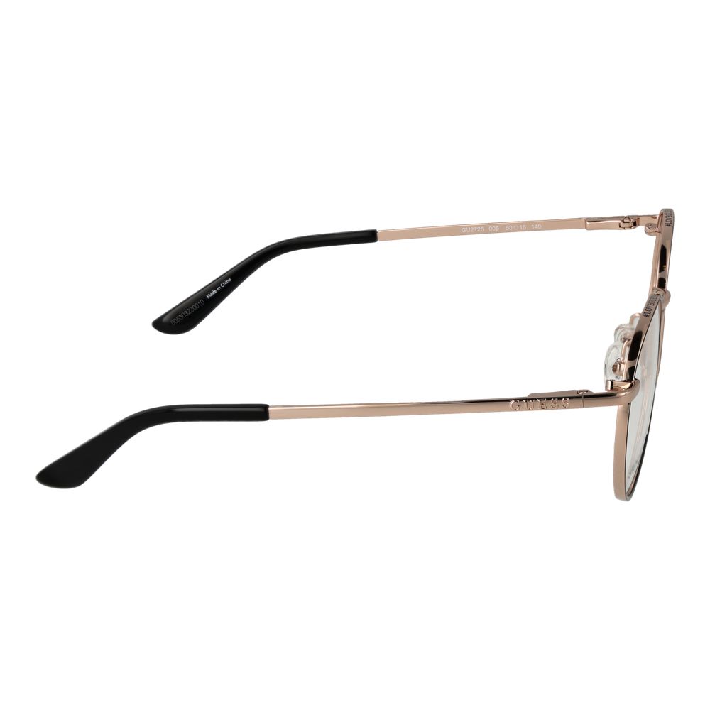 Guess Unisex Optical Glasses – Black Round Frame, 50mm
