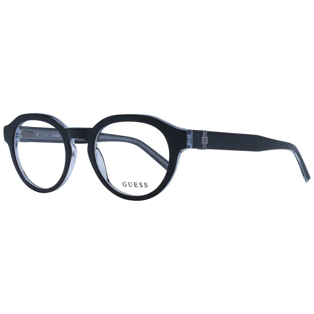 Guess Unisex Optical Glasses – Black Round Frames