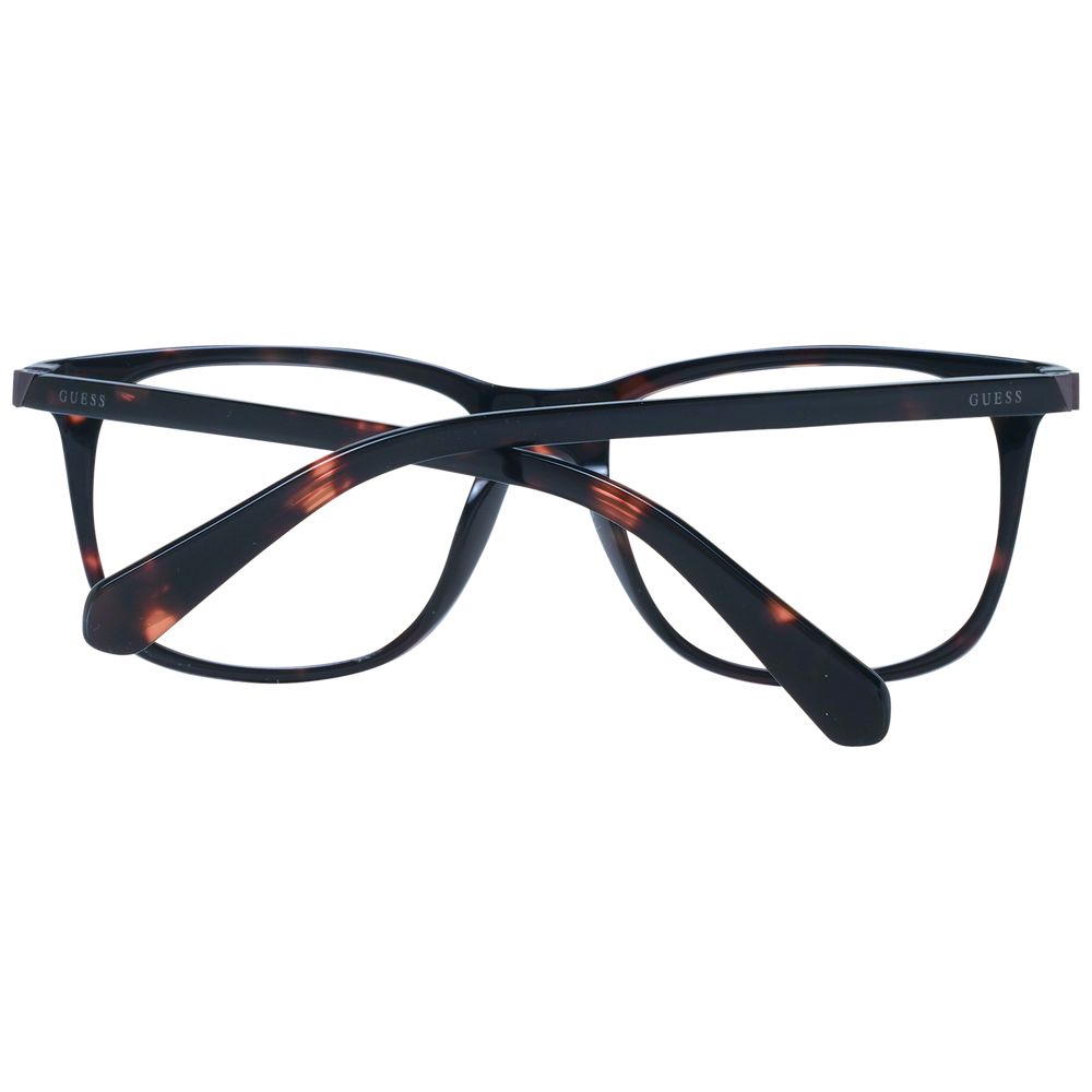 Guess Unisex Brown Optical Frames – Square Full-Rim, 54mm