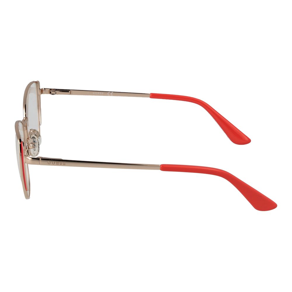 Guess Women’s Optical Glasses – Coral Cat Eye Frame, 50mm