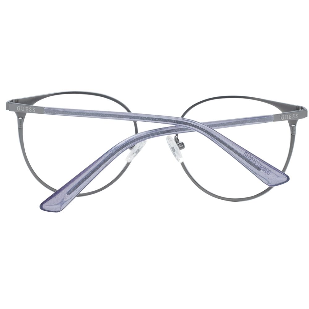 Guess Women’s Optical Glasses – Grey Round Frame, 50mm