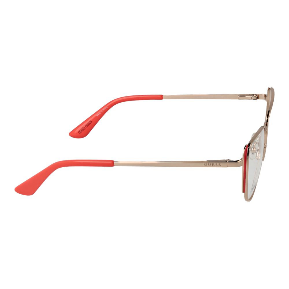 Guess Women’s Optical Glasses – Coral Cat Eye Frame, 50mm