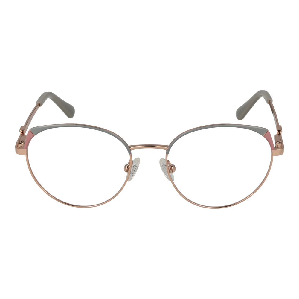 Guess Women’s Optical Glasses – Rose Gold Round Frame, 51mm