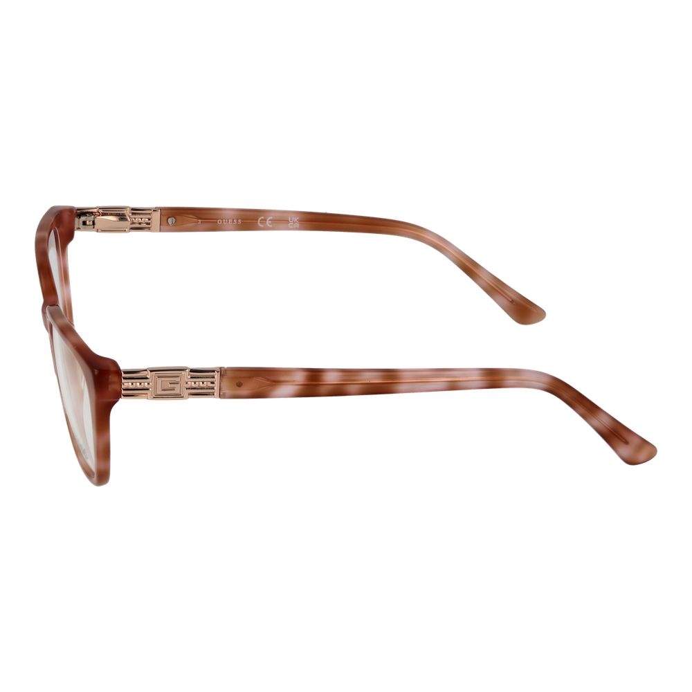 Guess Women’s Optical Glasses – Beige Rectangle Frame, 51mm