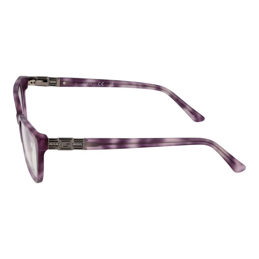 Guess Women’s Optical Frames – Purple Rectangle Style, 51mm