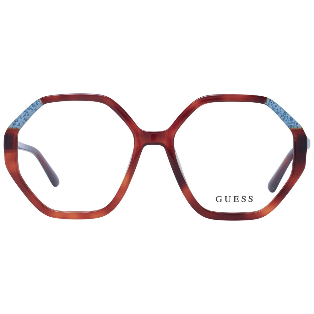 Guess Women’s Optical Glasses – Brown Square Frame, 53mm