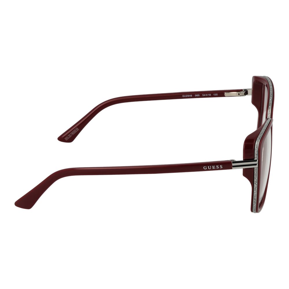 Guess Women’s Optical Frames – Burgundy Butterfly Style