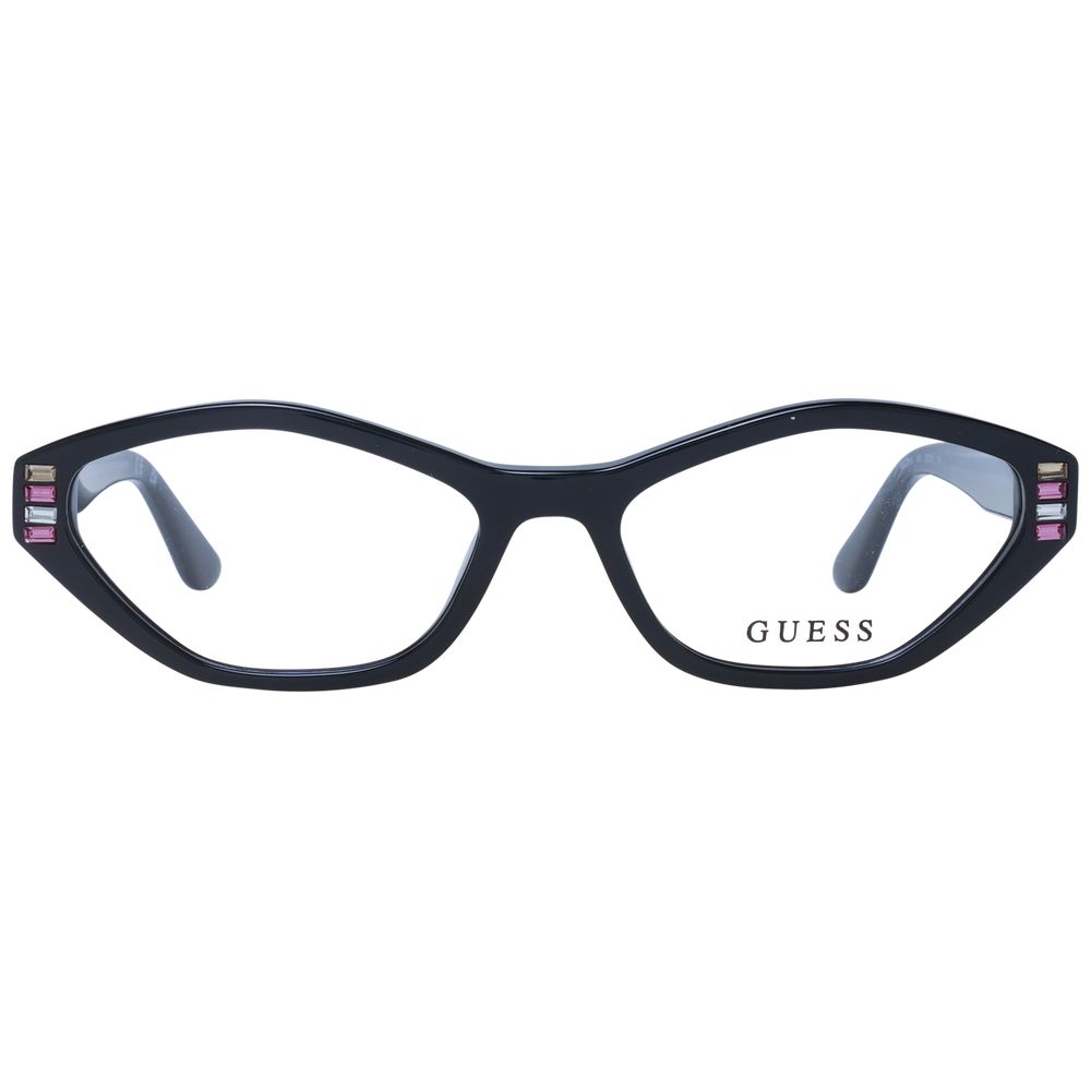 Guess Women’s Optical Glasses – Black Oval Frame, 53mm