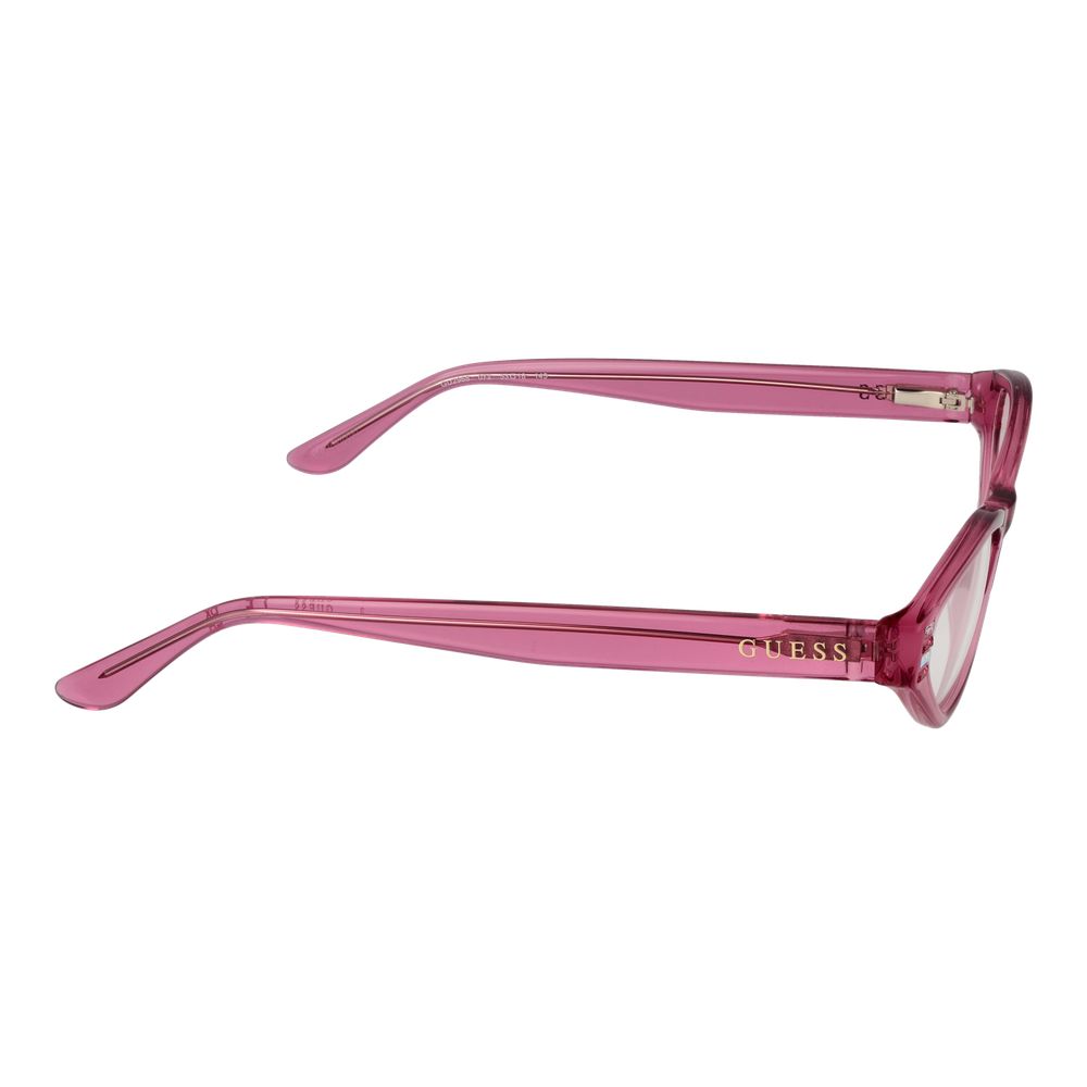 Guess Women’s Optical Glasses – Rose Oval Frame, 53mm