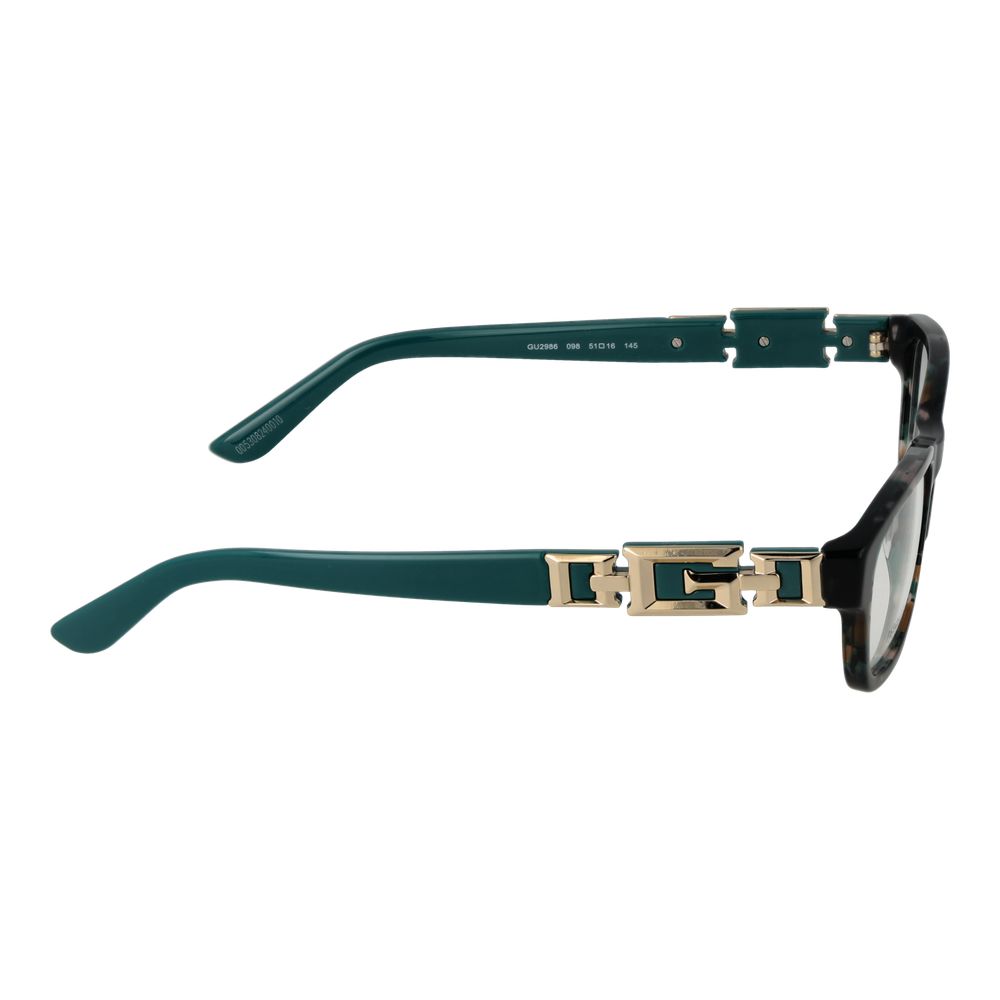 Guess Women's Optical Glasses – Black Rectangle Frame, 51mm