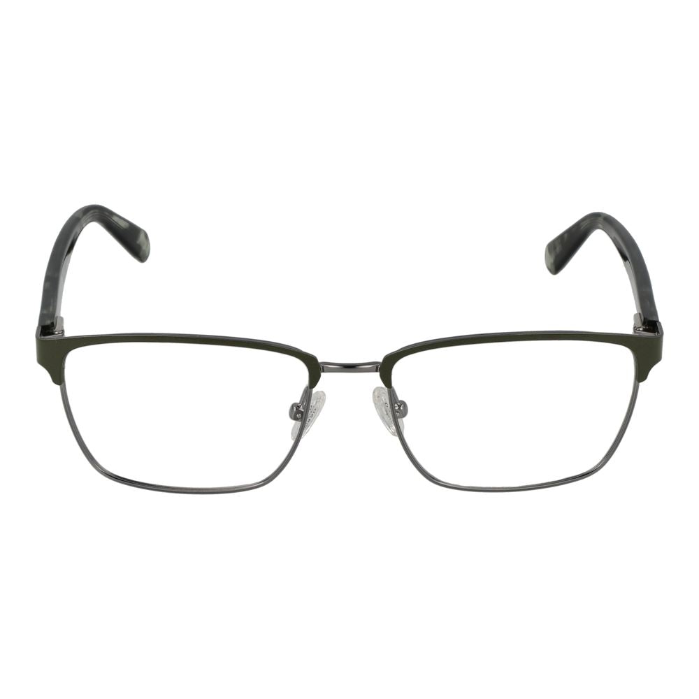 Guess Men's Optical Glasses – Green Rectangle Frame, 55mm
