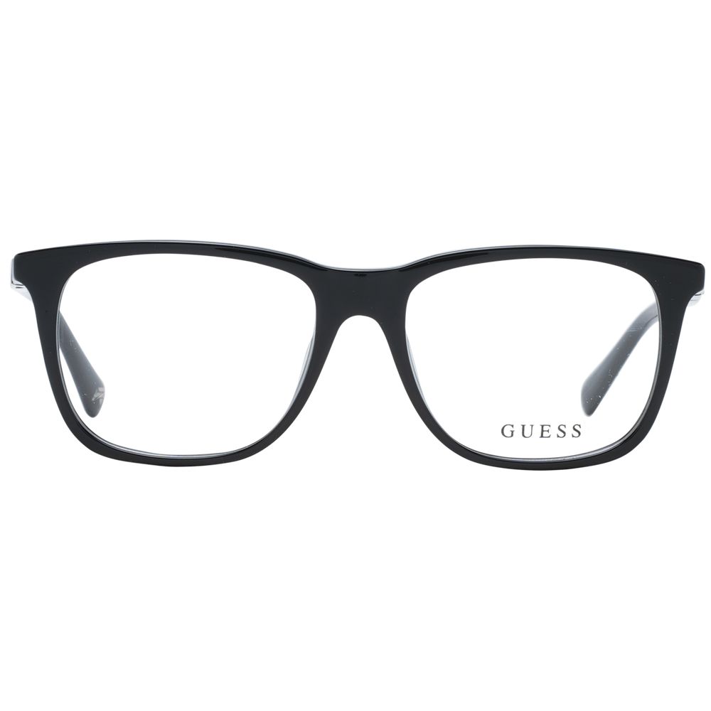 Guess Unisex Optical Glasses – Black Square Full-Rim Frame