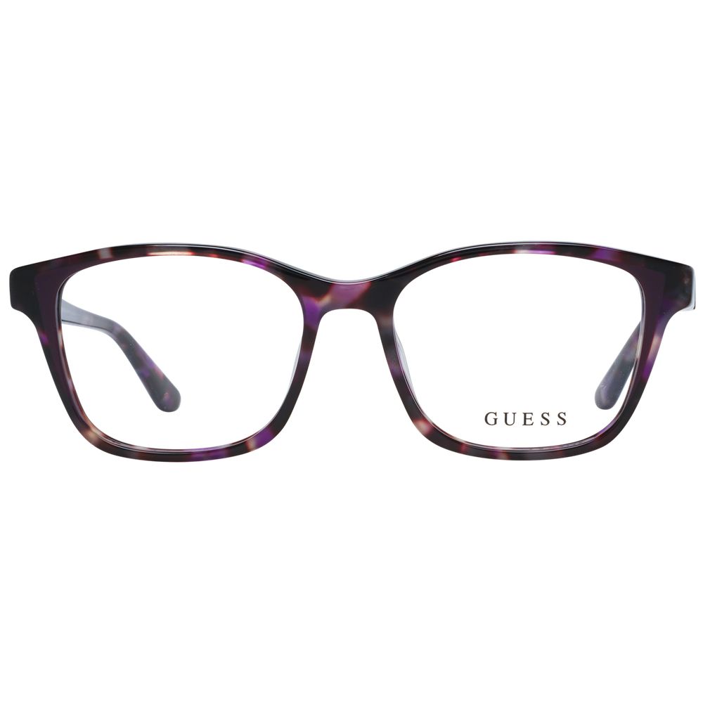Guess Women’s Optical Glasses – Purple Square Frame, 50mm