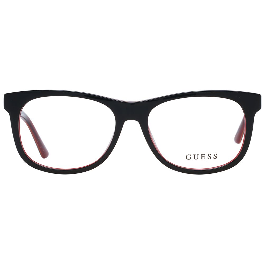 Guess Unisex Optical Frames – Black Square Full-Rim