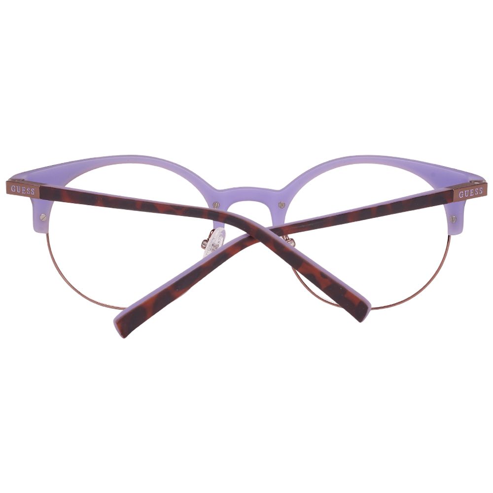Guess Women’s Optical Frames – Brown Round Full-Rim, 51mm