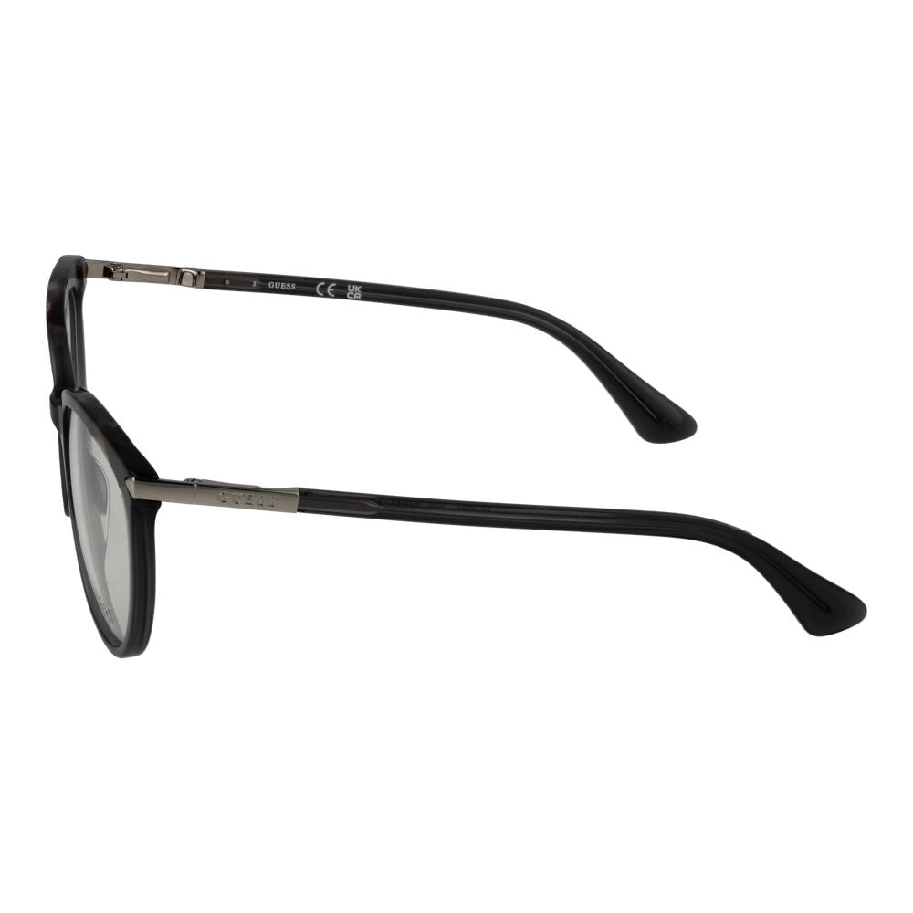 Guess Women’s Optical Frames – Grey Round Full-Rim, 53mm