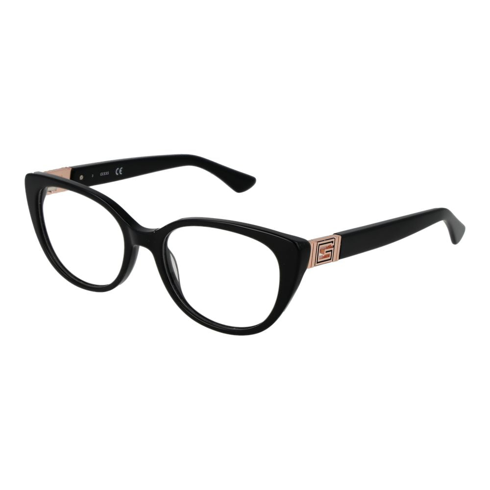 Guess Women’s Optical Glasses – Black Cat Eye Frame, 51mm