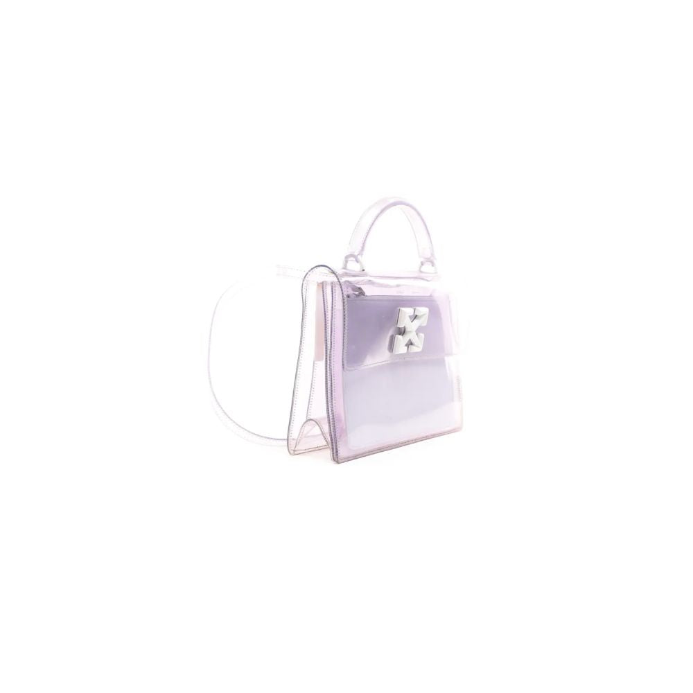 Off-White White PVC Crossbody Bag