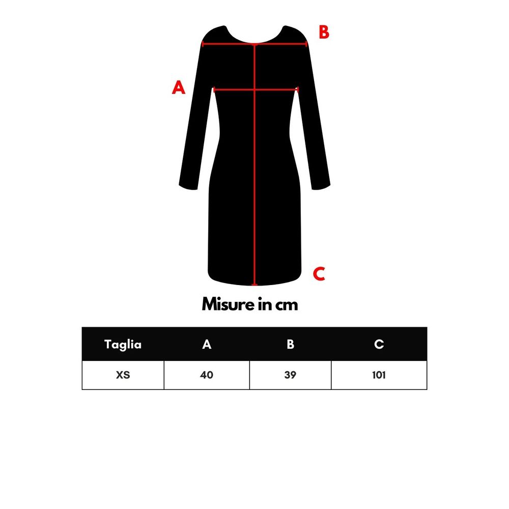 Bottega Veneta Elegant Black Wool Dress