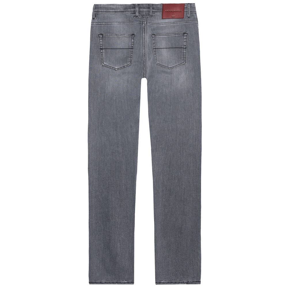 Tramarossa Michelangelo Gray Cotton Jeans
