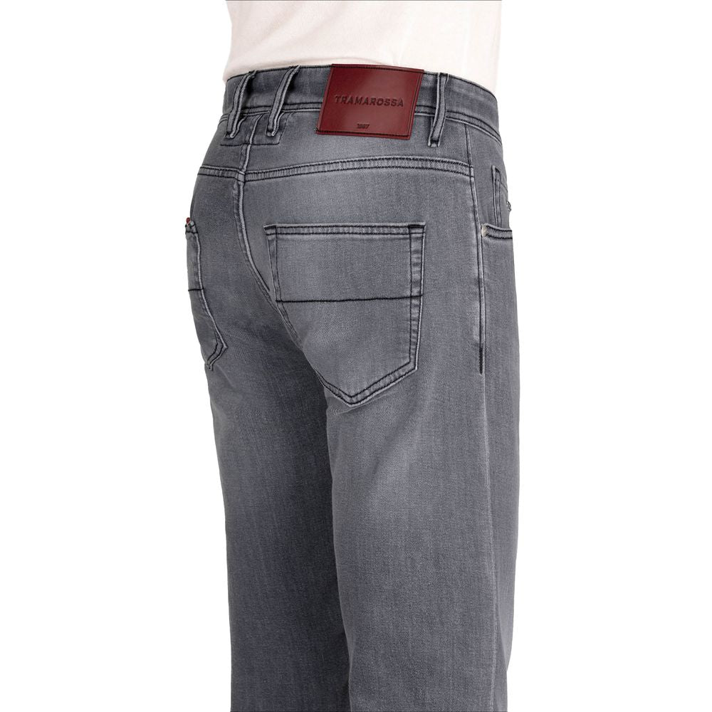 Tramarossa Michelangelo Gray Cotton Jeans