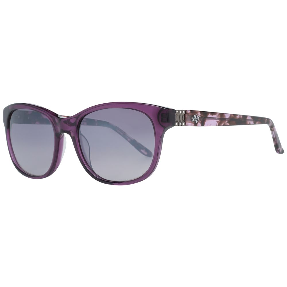 Harley-Davidson Purple Butterfly Women Sunglasses with Grey Lenses