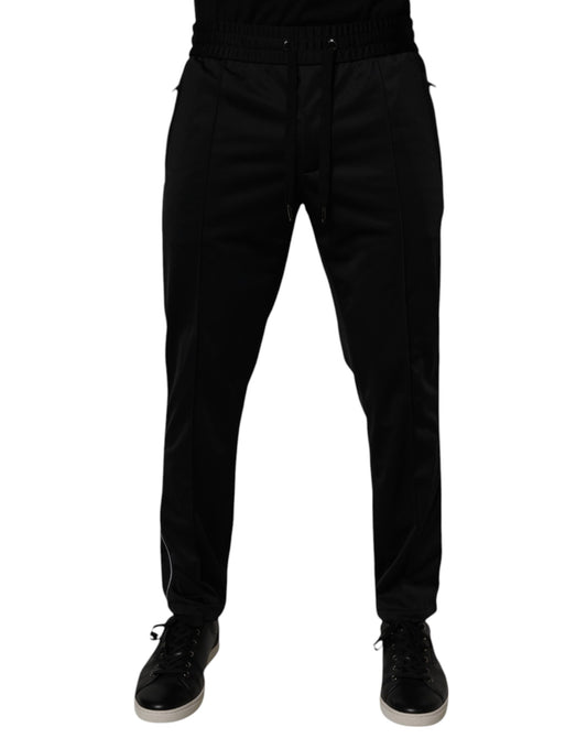 Dolce & Gabbana Black Men's Jogger Sweatpants