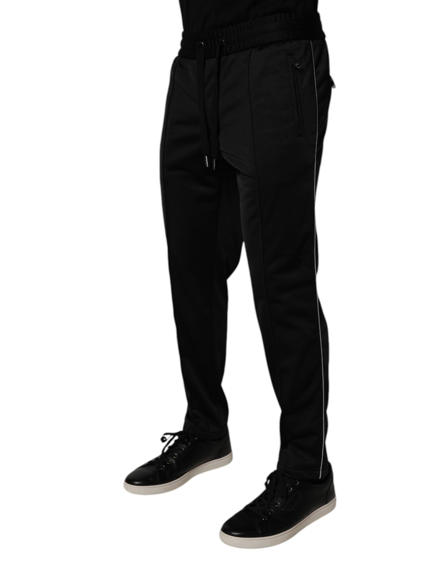 Dolce & Gabbana Black Men's Jogger Sweatpants