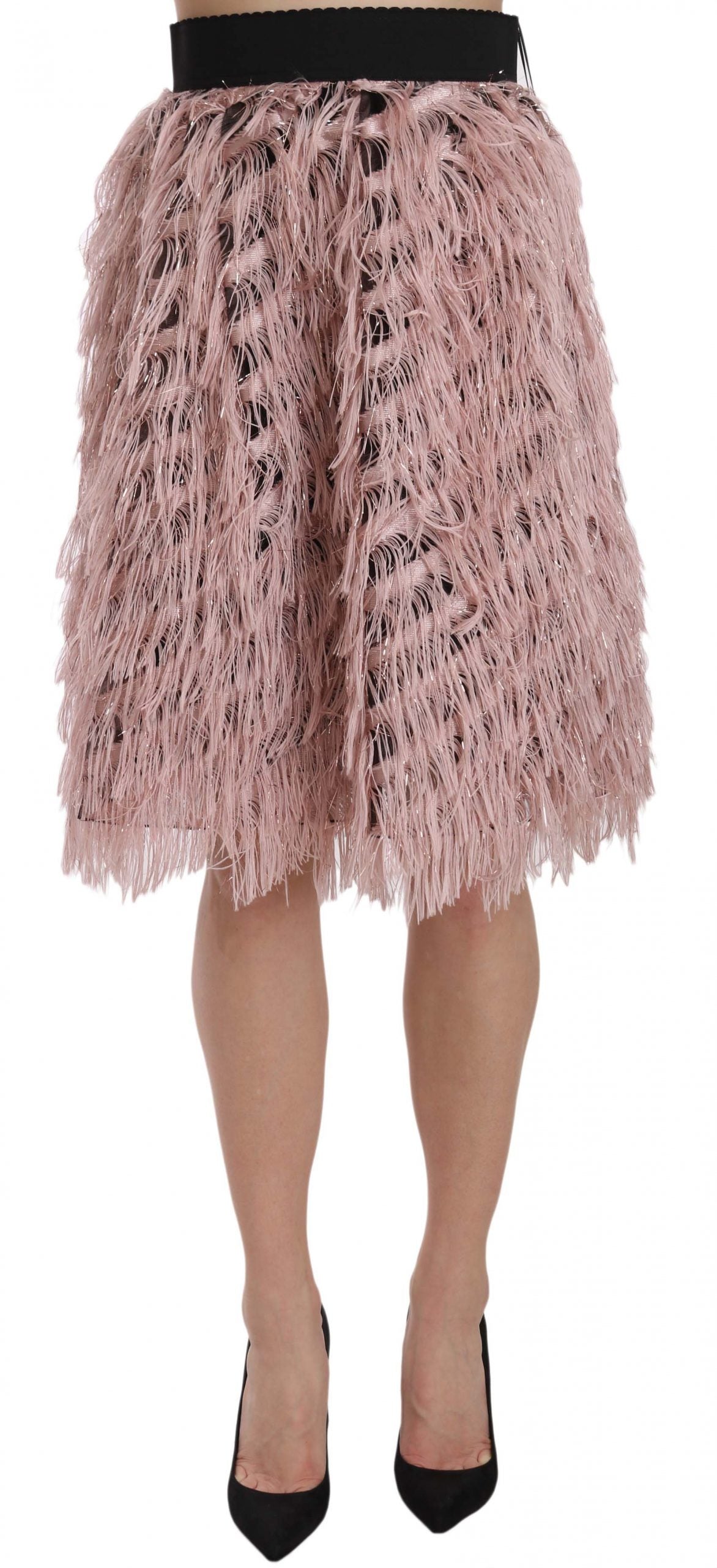 - Wide Elastic Waist High Fashion Skirt