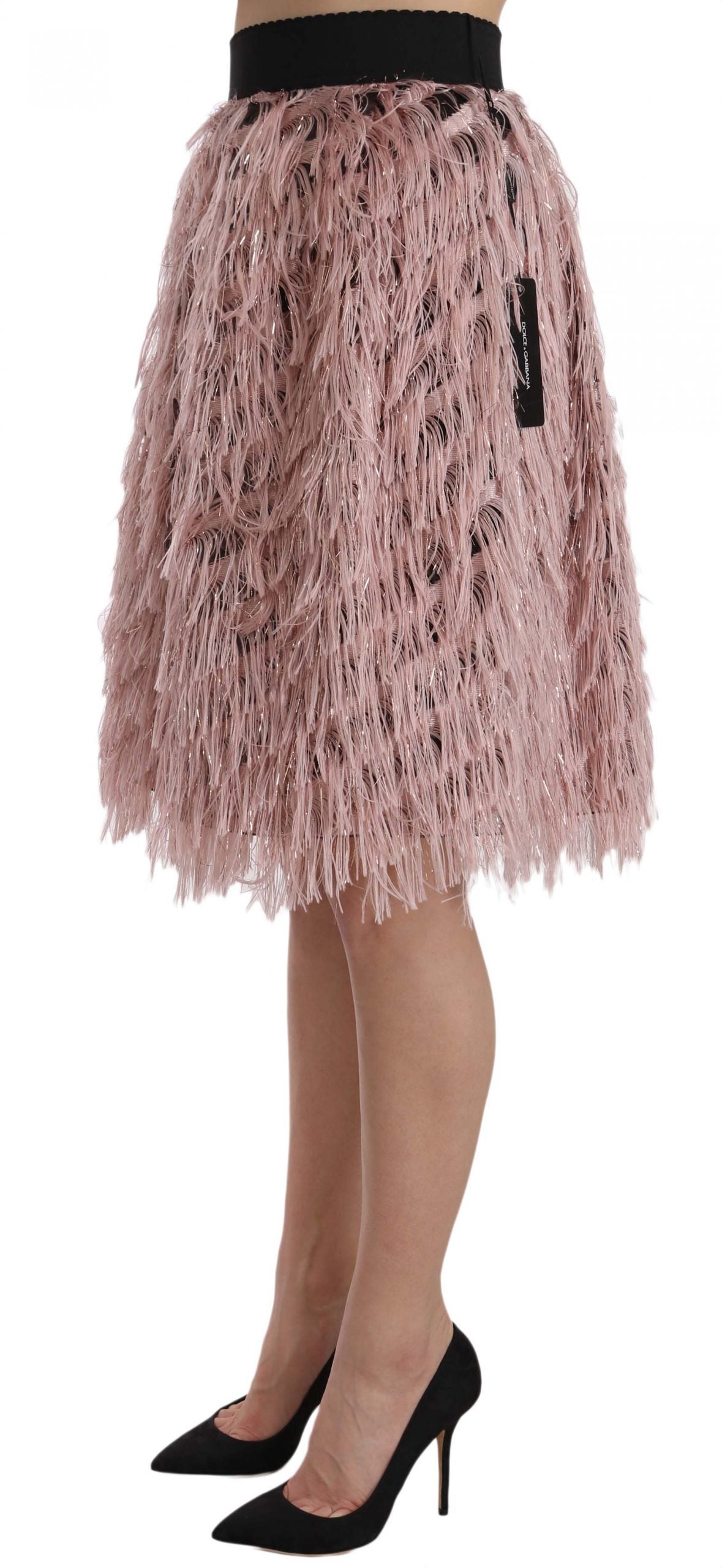 - Wide Elastic Waist High Fashion Skirt