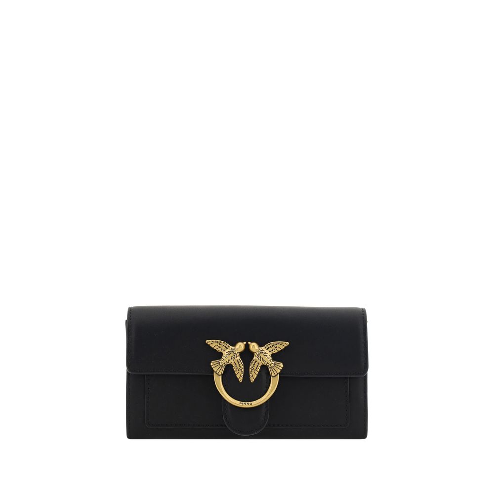 PINKO Black Love One Wallet
