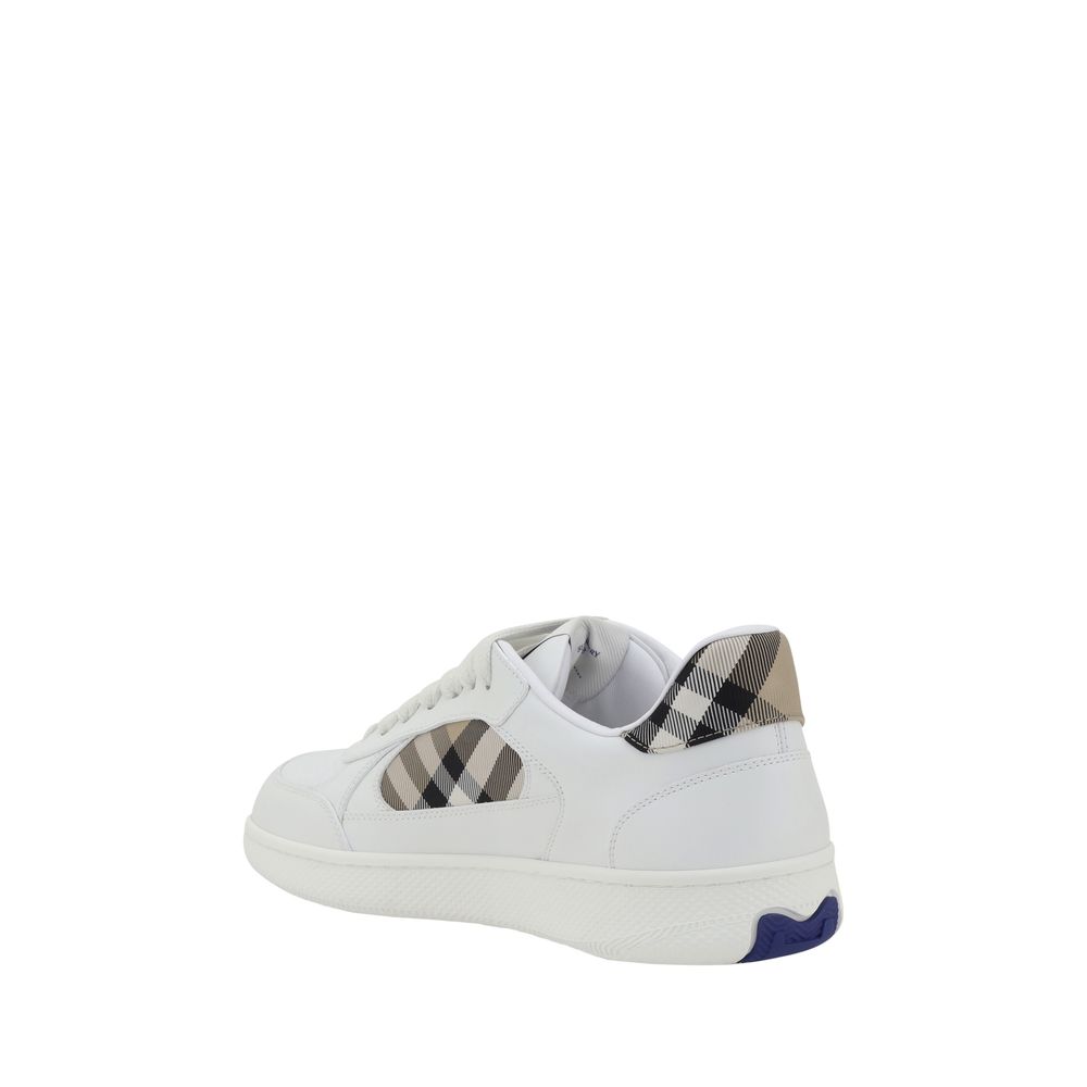 Burberry Leather Sneakers - Casual Chic Redefined