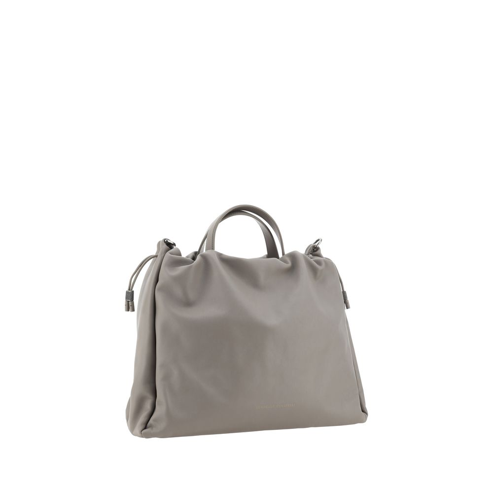 Brunello Cucinelli Leather Shoulder Bag