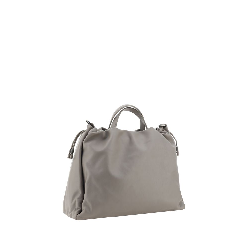 Brunello Cucinelli Leather Shoulder Bag