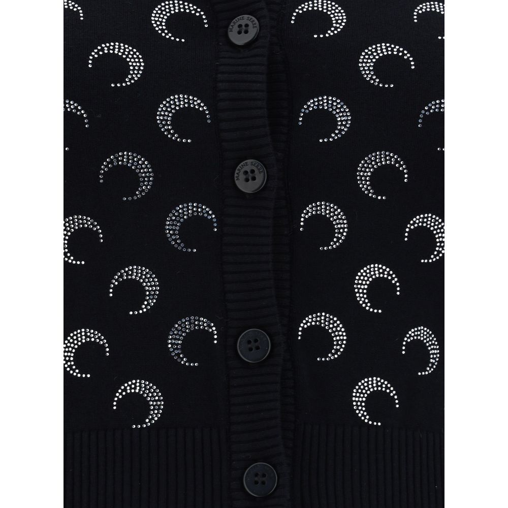Marine Serre Cardigan - Sleek & Stylish Layering Essential