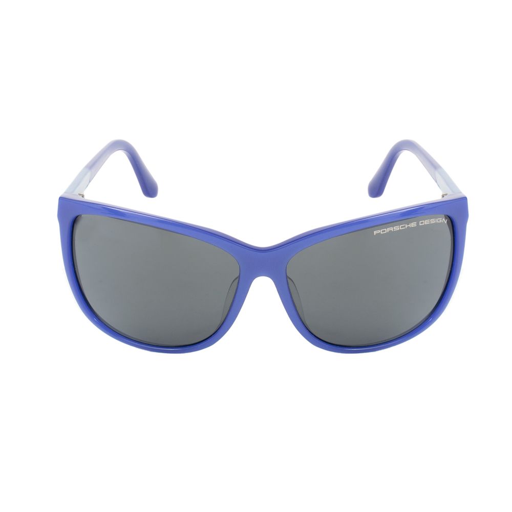 Porsche Design Men's Sunglasses – Purple Acetate Frame, 61mm
