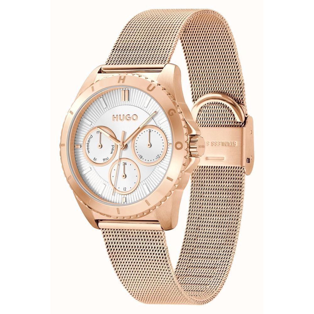 Hugo Boss Women's Gold Stainless Steel Analog Watch