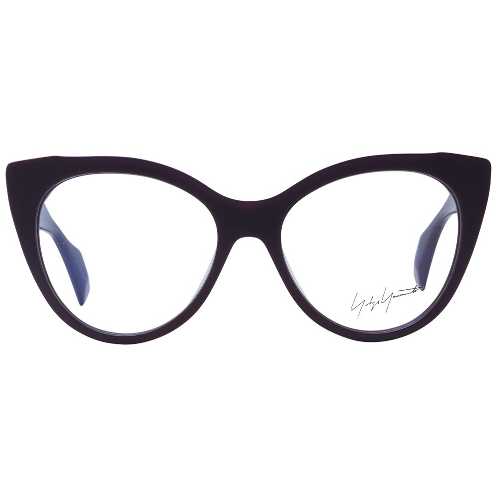 Yohji Yamamoto Women’s Optical Frames – Purple Cat Eye Design