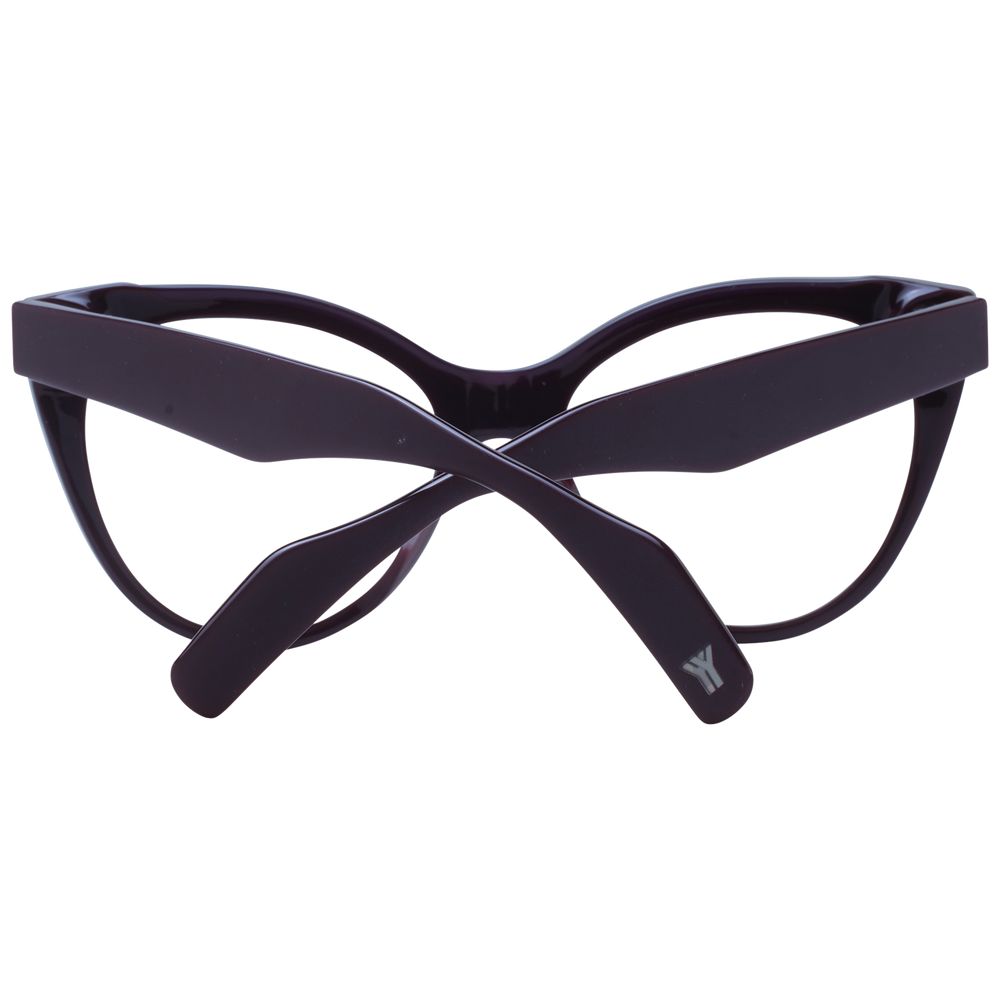 Yohji Yamamoto Women’s Optical Frames – Purple Cat Eye Design