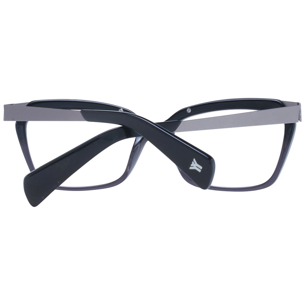 Yohji Yamamoto Women's Optical Frames – Black Rectangle, 54mm