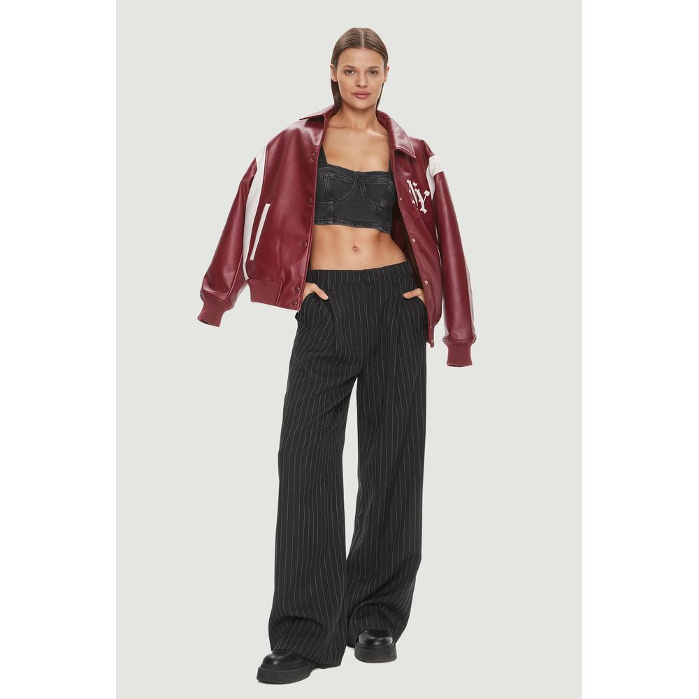 Tommy Hilfiger Jeans Black Recycled Cotton Bustier Top