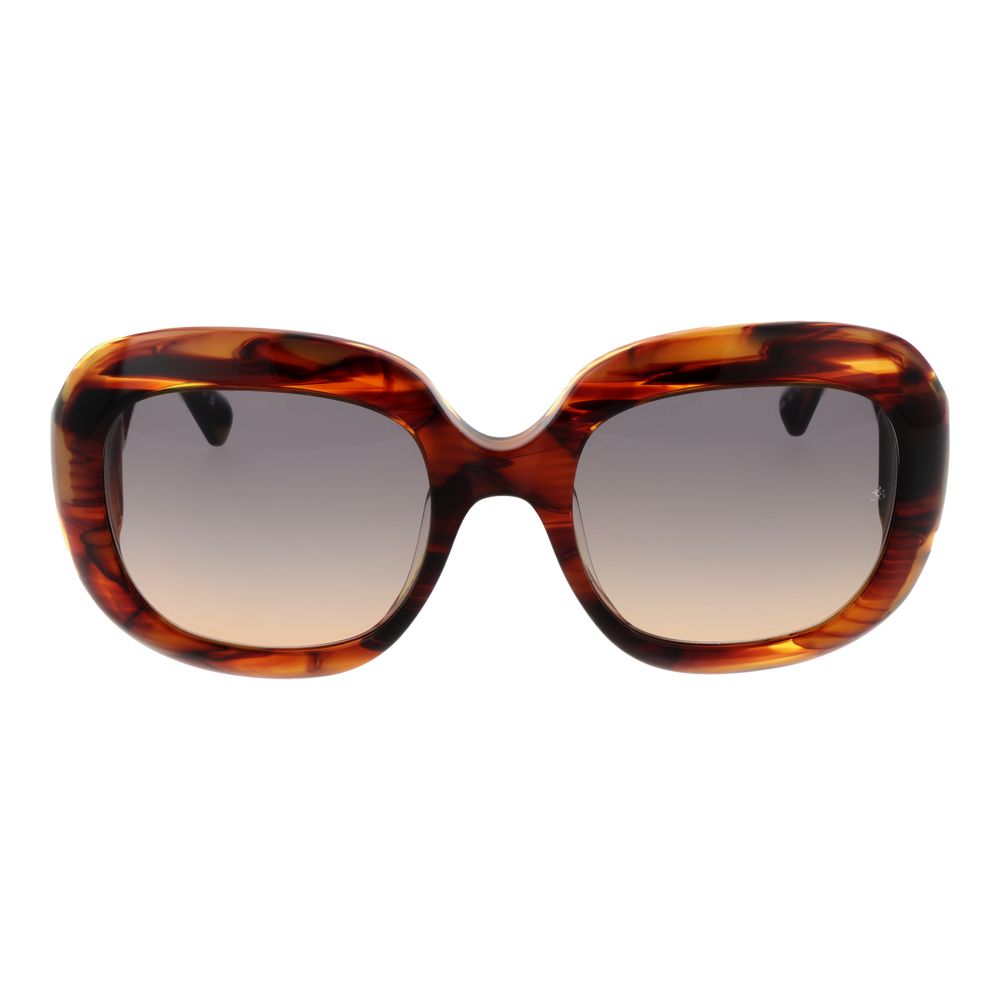 Scotch & Soda Women’s Brown Butterfly Sunglasses with Gradient Lenses, 54mm