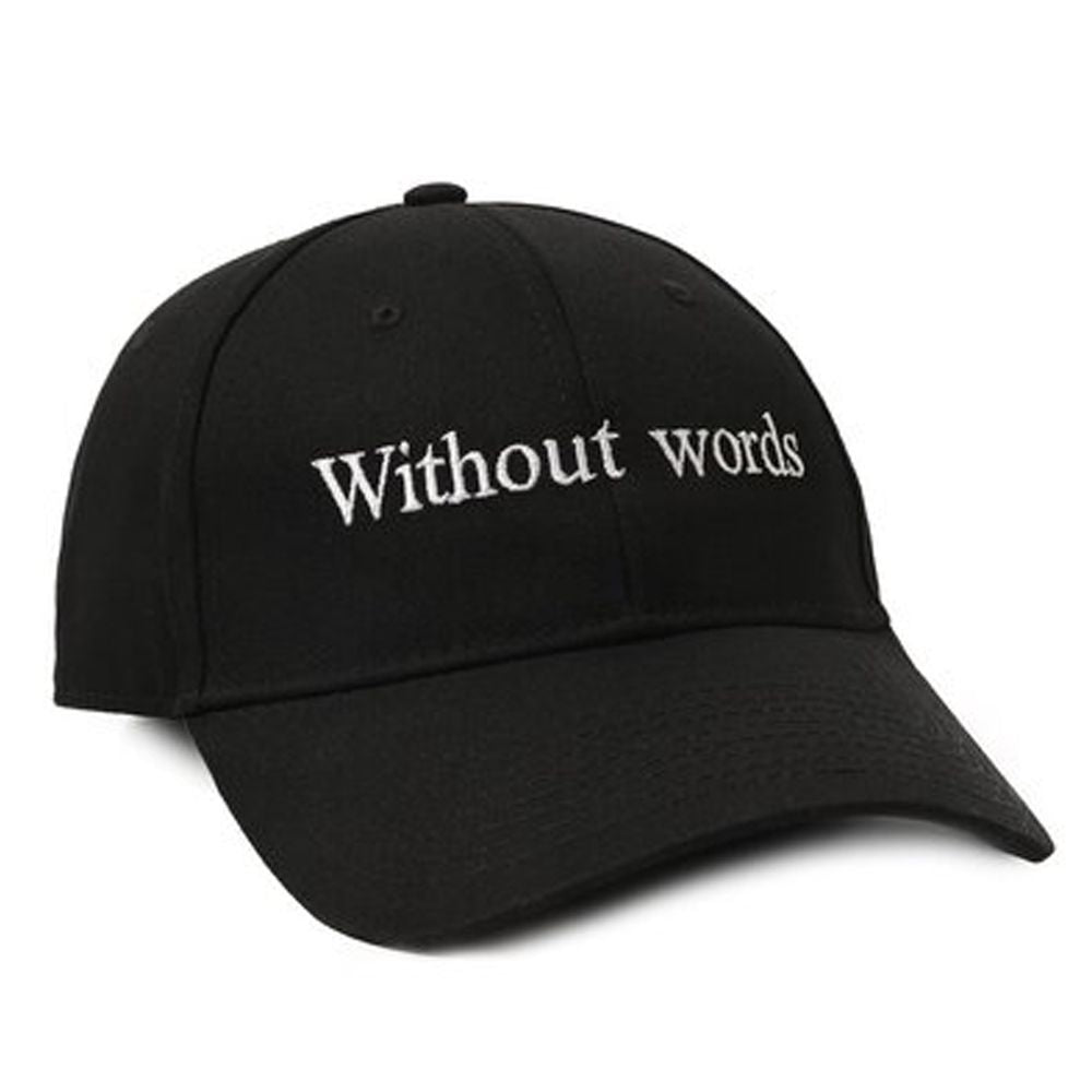 Diego Venturino Black Cotton Cap with Visor