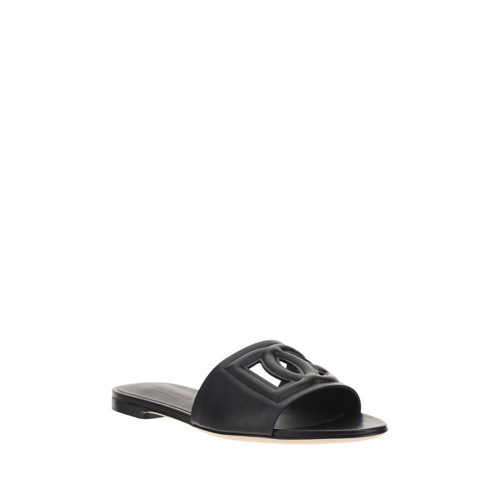 Dolce & Gabbana Millenials Sandals: Sophisticated Leather Comfort
