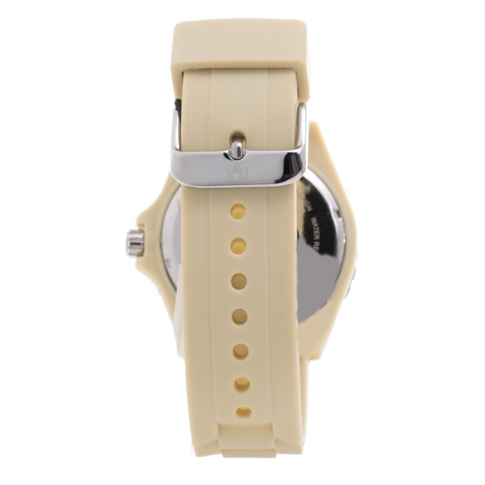 Haurex Cream Rubber Watch for Men