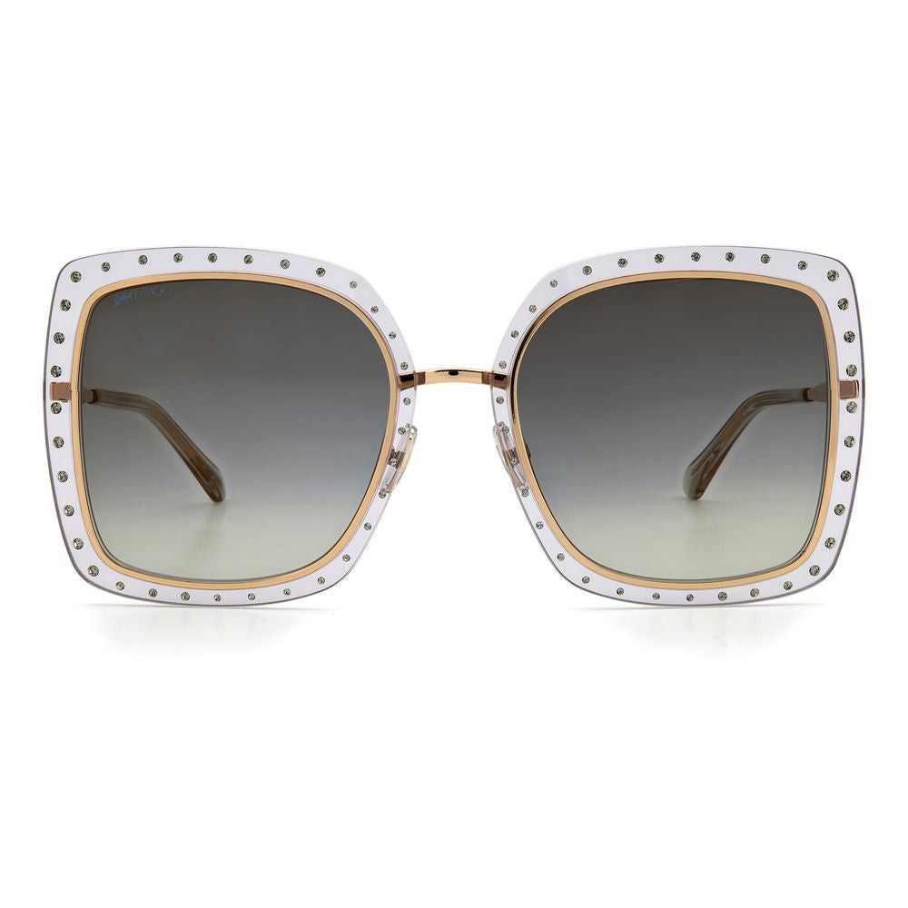 Jimmy Choo Gold Metal Sunglasses for Women – Chic and Luxurious